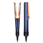 Lucanu AeroGlide 2-in-1 Haarglätter Föhn in Mitternachtsblau – Premium Styling-Tool